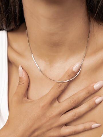 Hey Happiness Kette 'Flux' in Silber