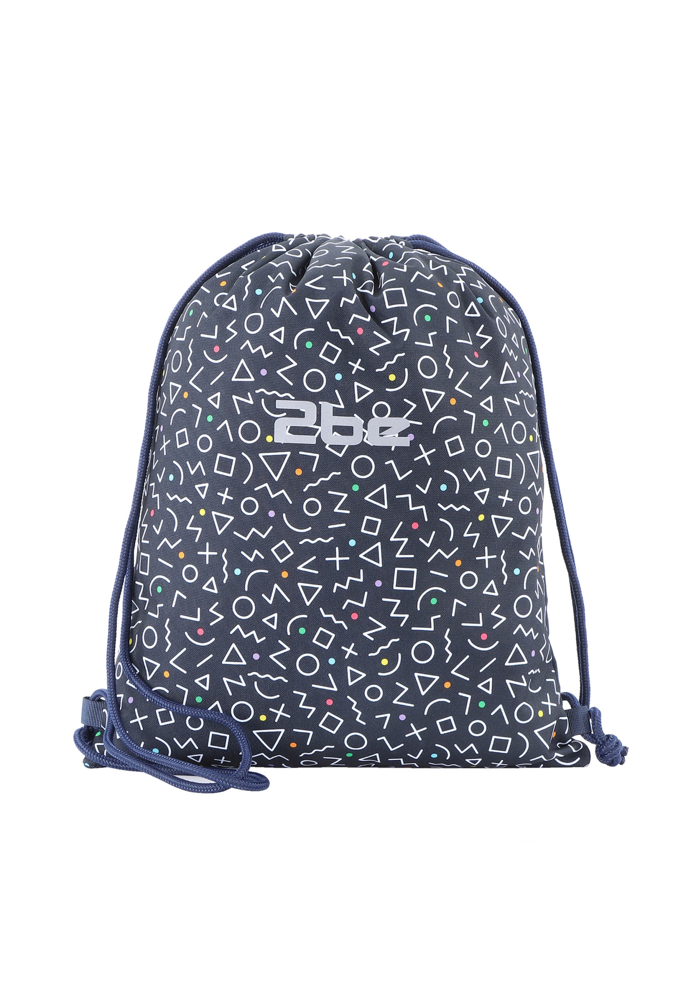 2be Beutel in Grau: Vorderseite