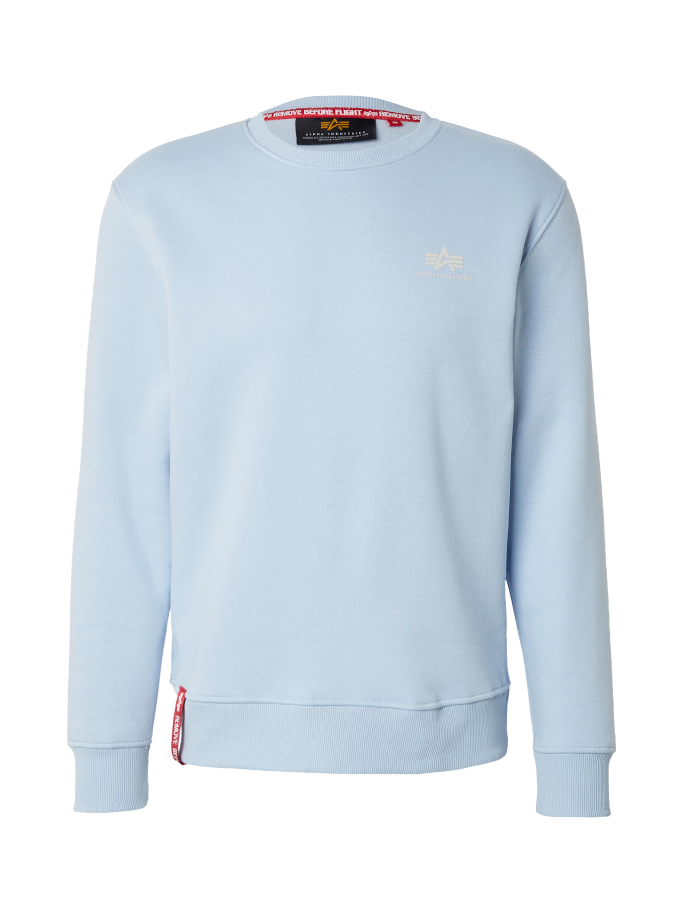 ALPHA INDUSTRIES Collegepaita värissä sininen: etupuoli