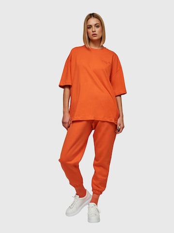 T-Shirt 'Loose T-Shirt / alphabet' THE ODDS en orange