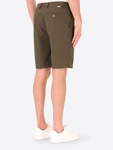 Regular Pantalon chino Distretto12 en vert