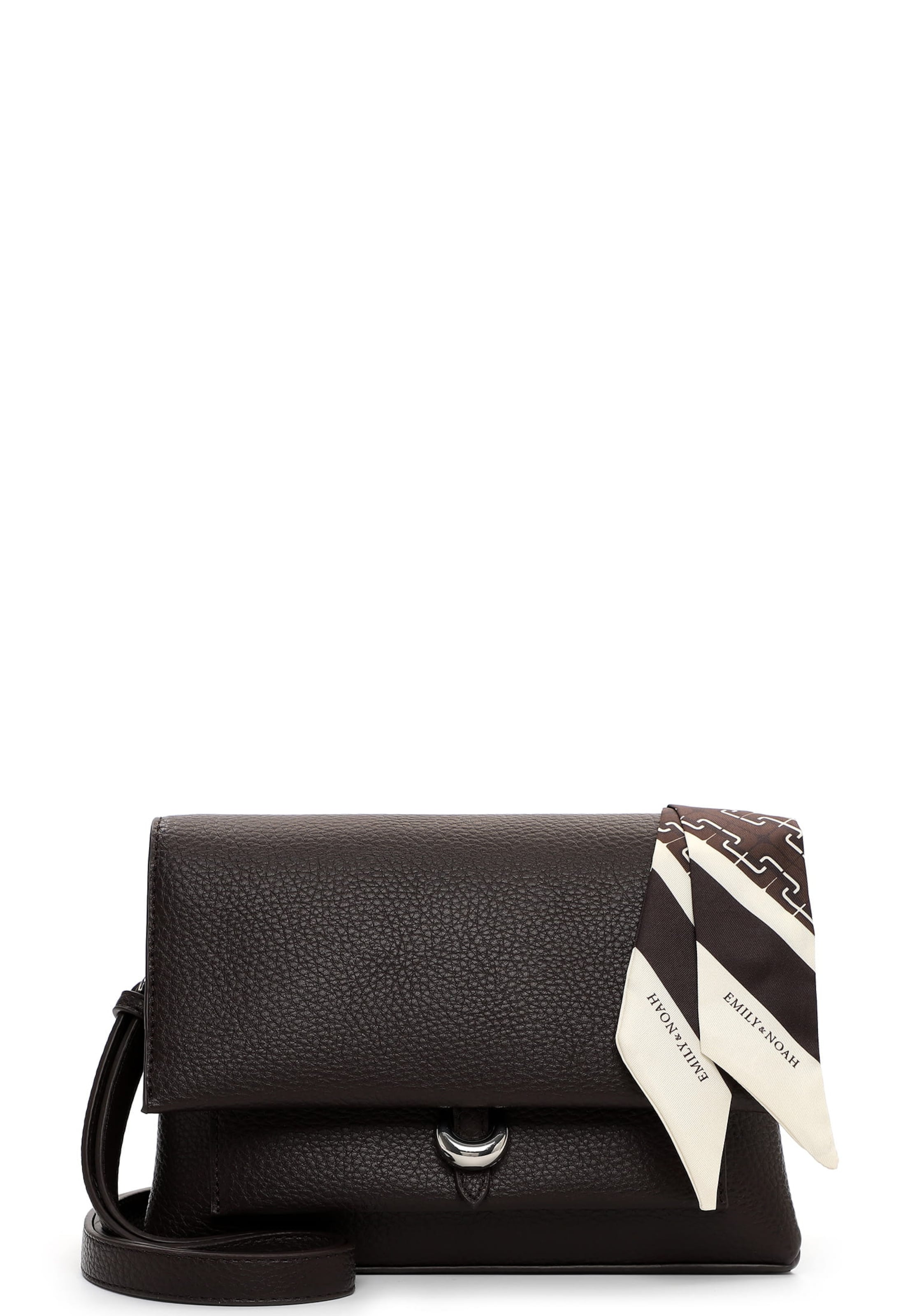 Sac à bandoulière 'Hasina' Emily & Noah en marron : devant