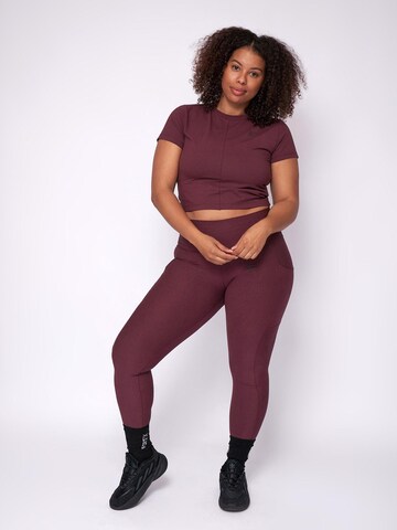 Fortex Fitness - Top deportivo 'Essential Crop Top' en lila