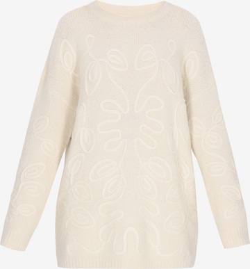 usha FESTIVAL Pullover in Weiß: Vorderseite