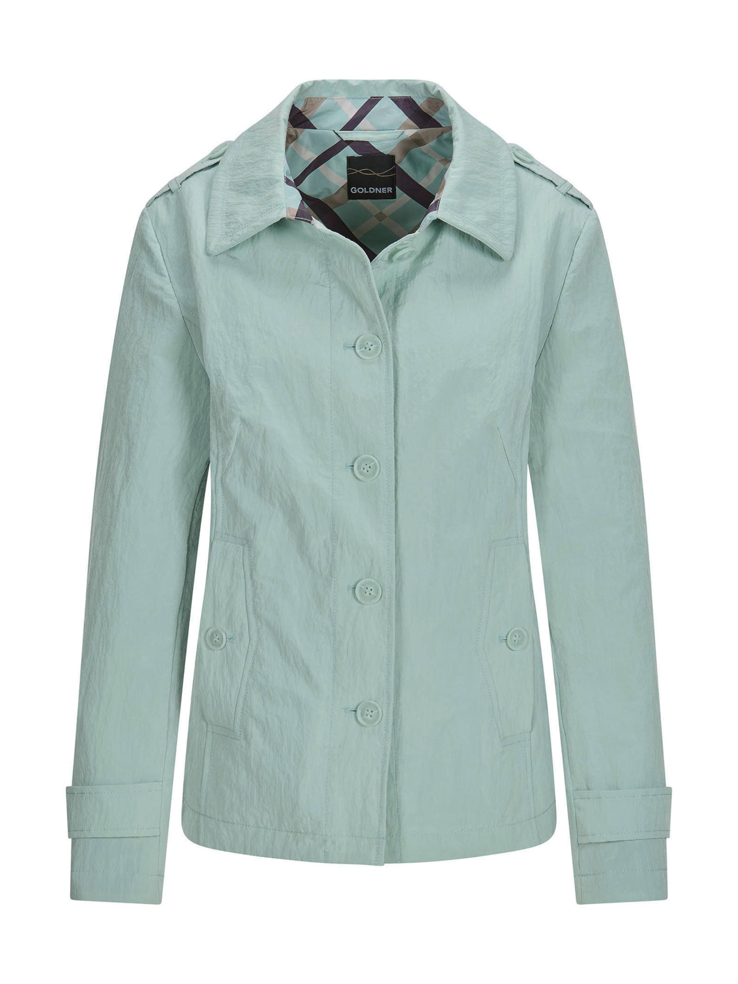 Veste mi-saison Goldner en vert : devant