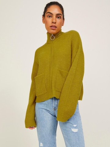 JJXX Knit cardigan 'Jill' in Green: front