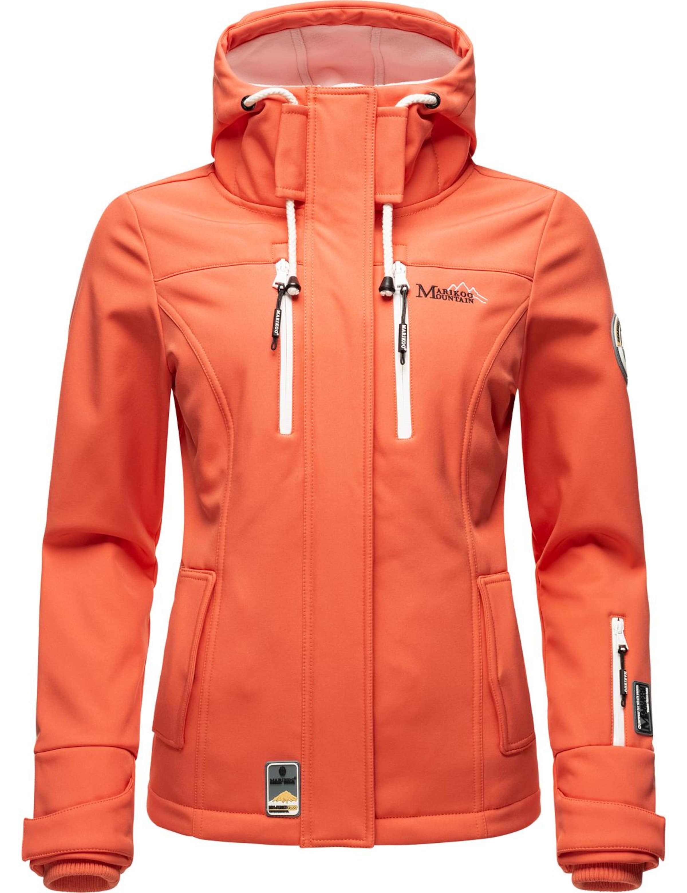 oranžs MARIKOO Funkcionāla jaka 'Kleine Zicke': no priekšpuses