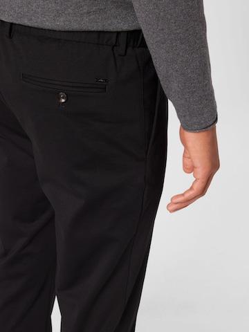 s.Oliver Slim fit Pleat-Front Pants in Black