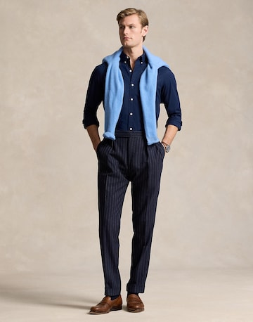 mėlyna Polo Ralph Lauren Priglundantis modelis Dalykinio stiliaus marškiniai