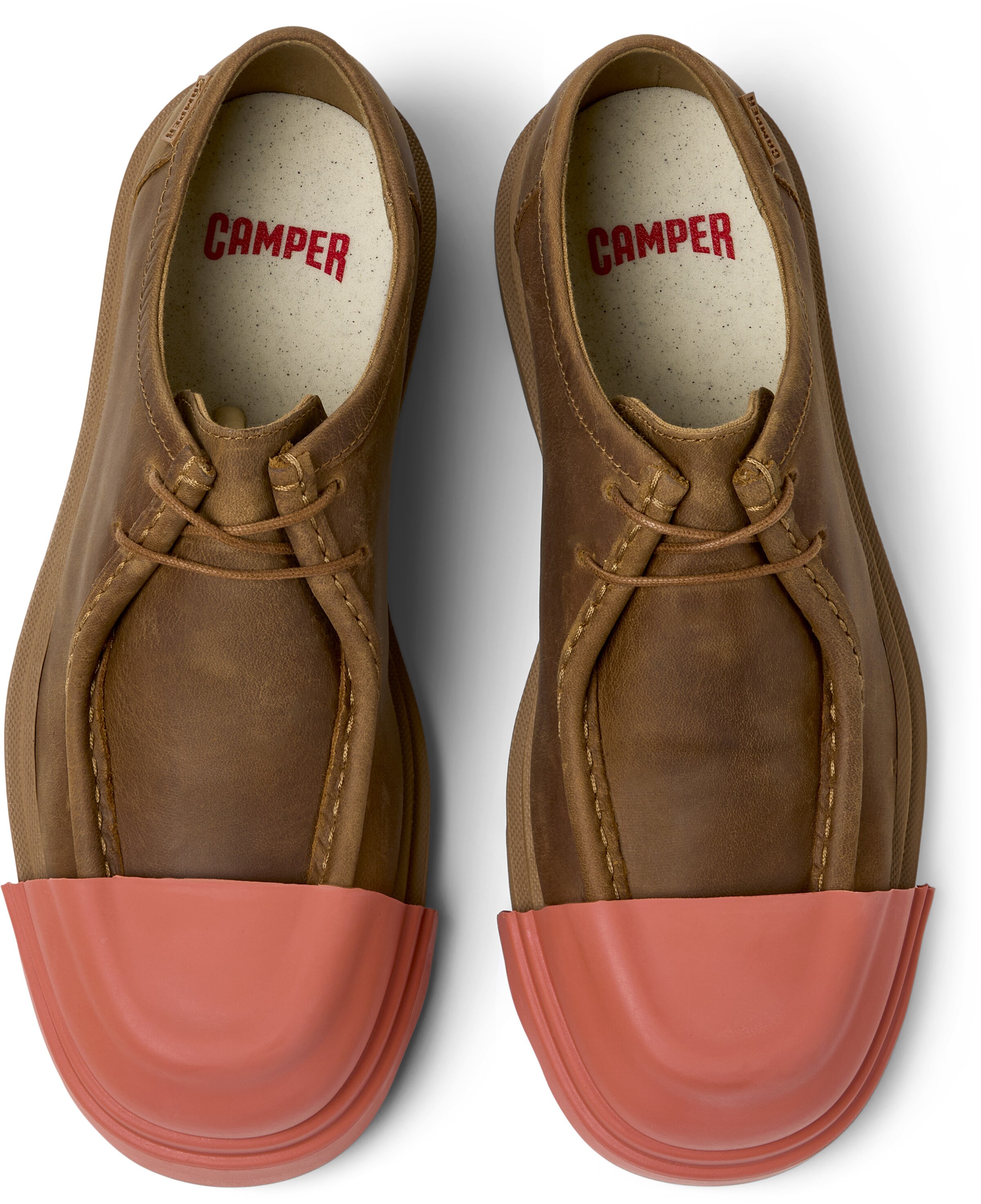 Chaussure à lacets 'Junction' CAMPER en marron