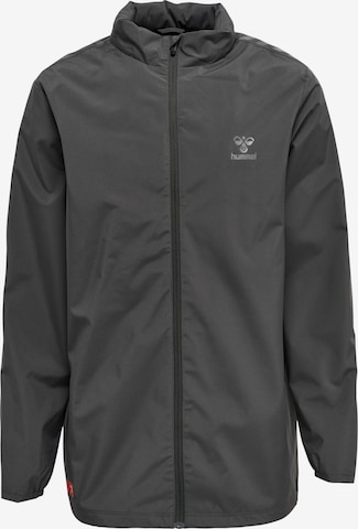 Hummel Athletic Jacket in Grey: front