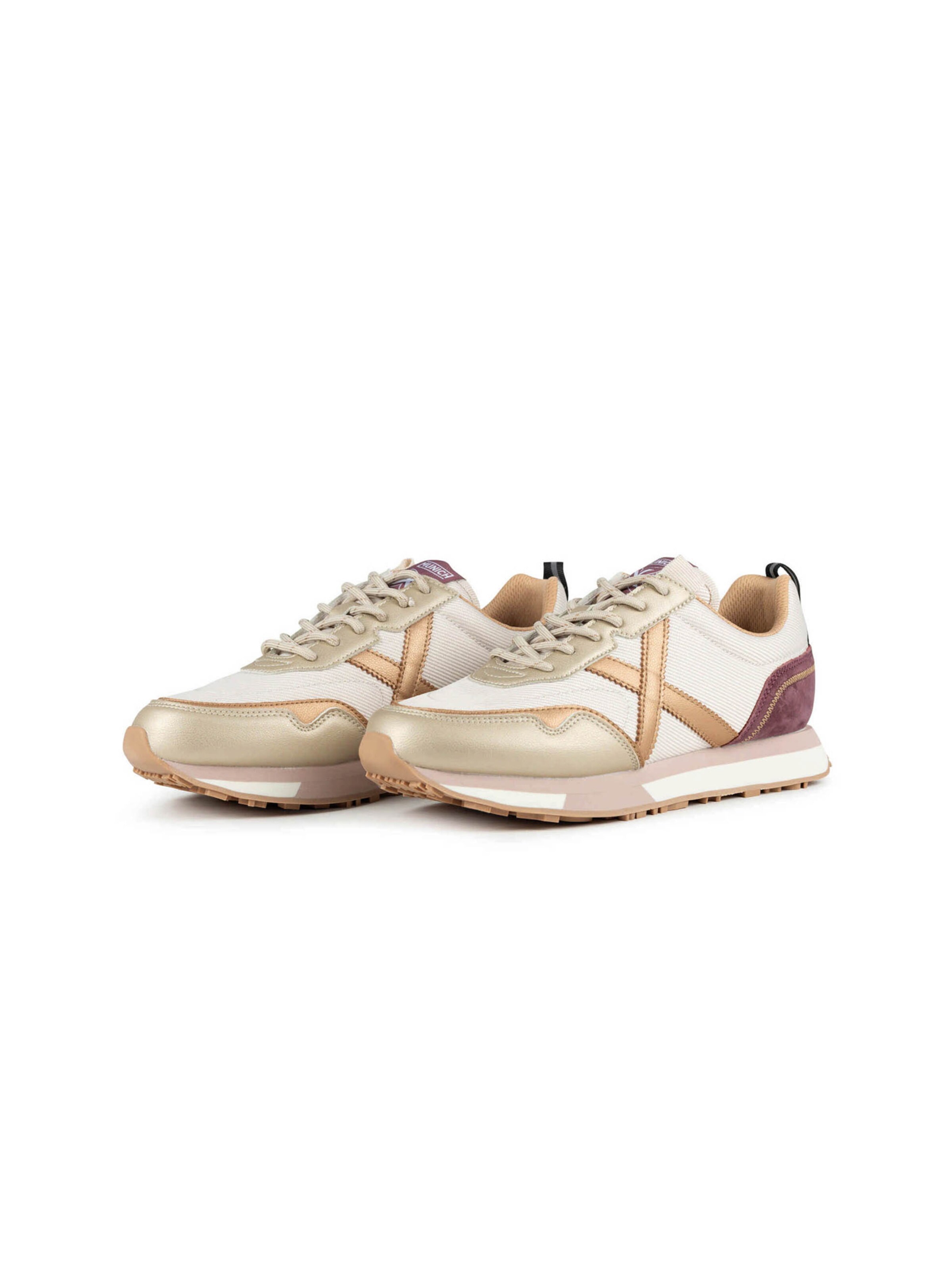 Sneaker bassa 'NEXT' di MUNICH in beige: frontale