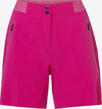 VAUDE Regular Outdoorbroek 'Scopi II' in Roze: voorkant