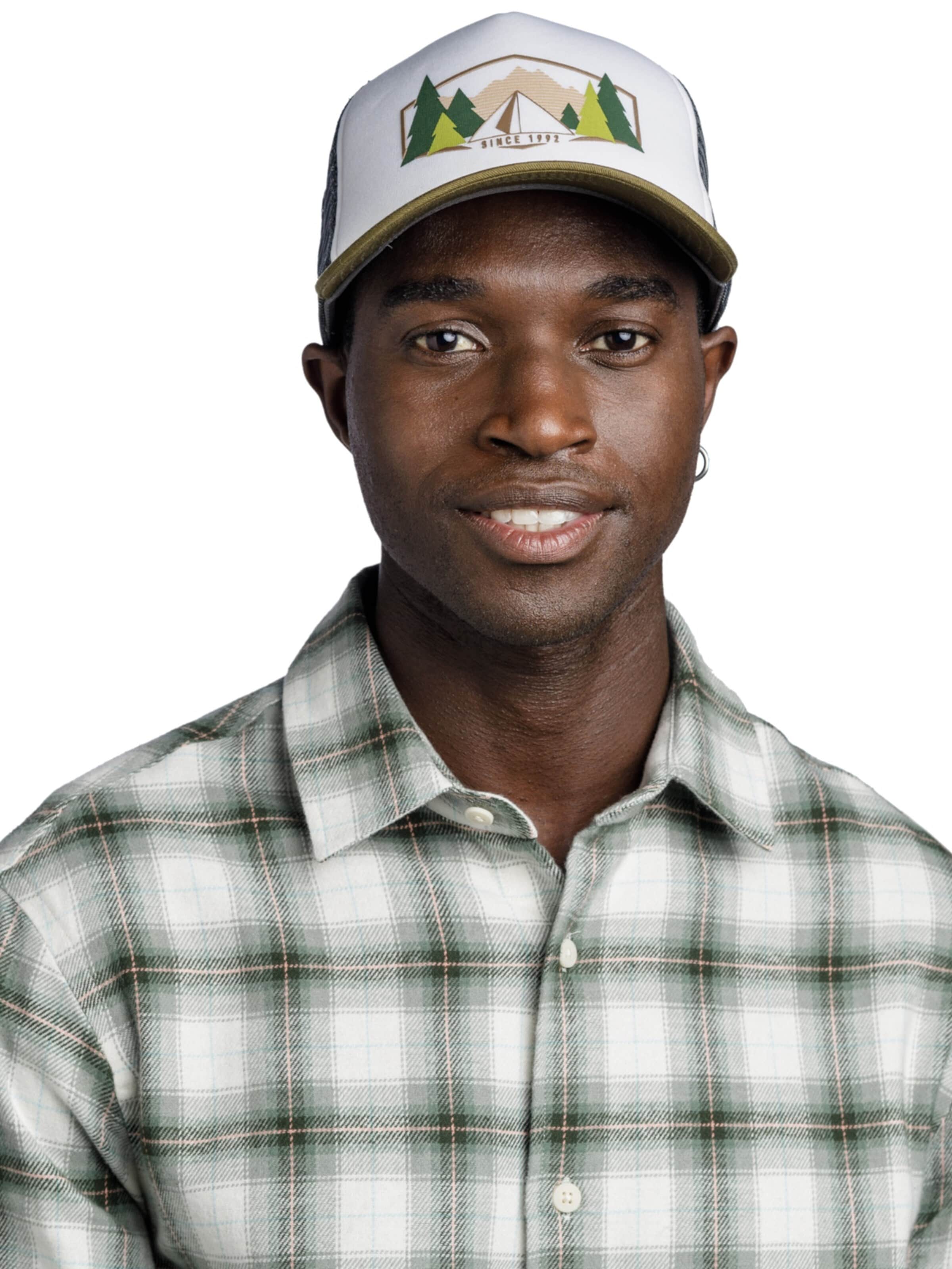 BUFF Cap 'Buff Trucker Cap' in White: front