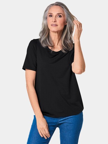 T-shirt Goldner en noir : devant