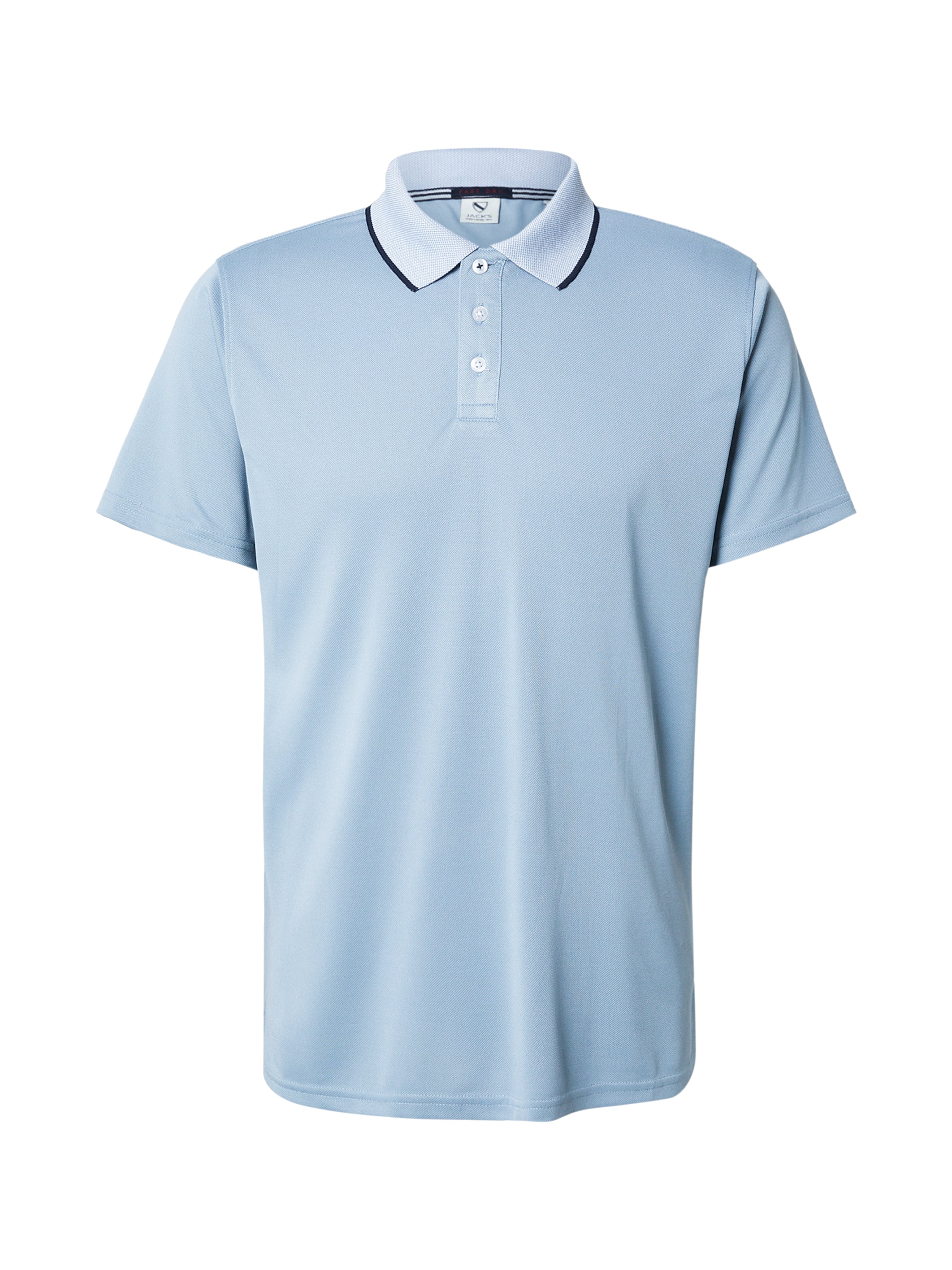Jack's Shirt in Blauw: voorkant