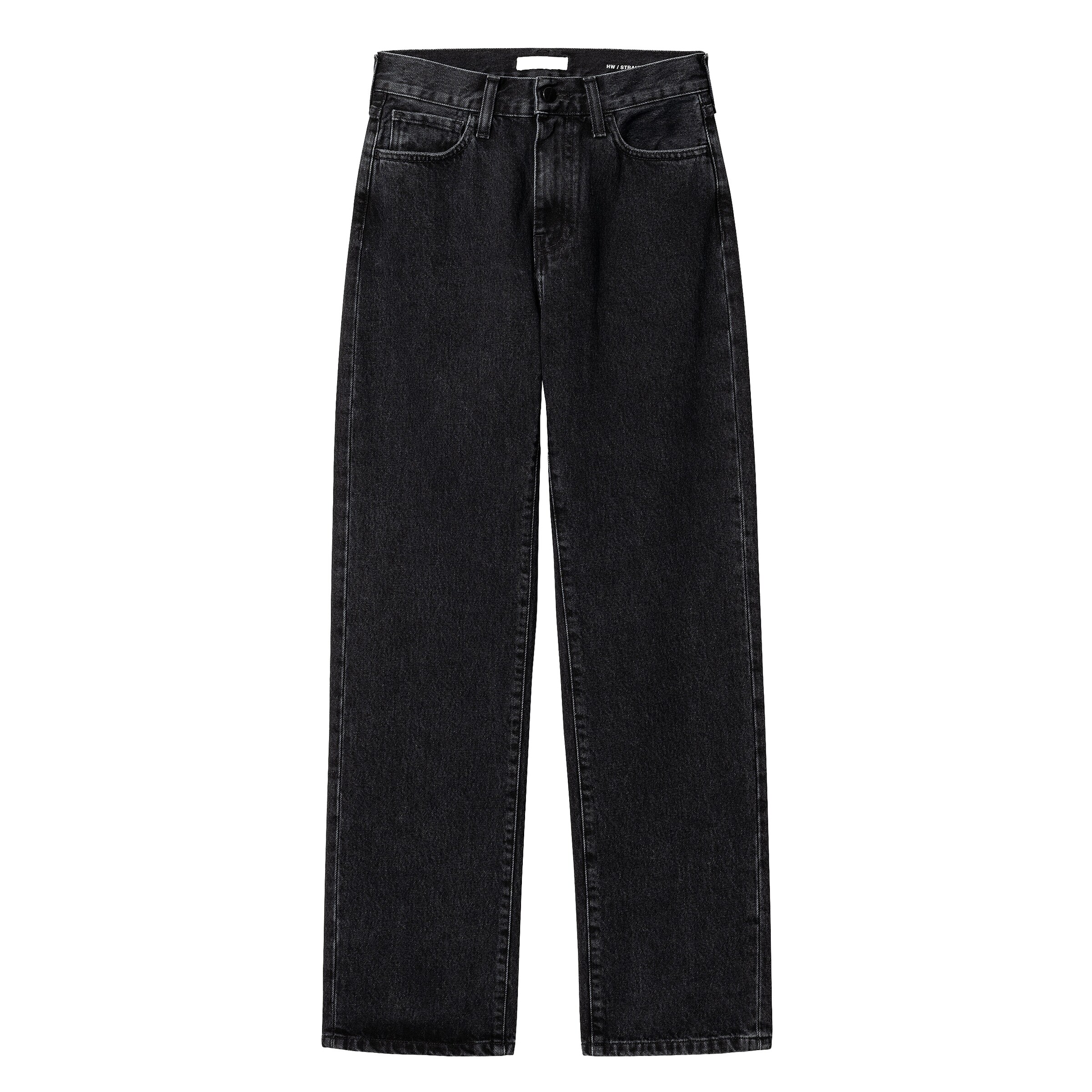 Carhartt WIP Regular Jeans 'Noxon' in Zwart: voorkant