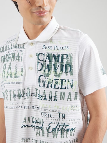 CAMP DAVID - Camiseta en blanco