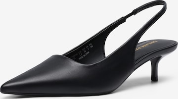 Dream Pairs Slingback Pumps in Black: front