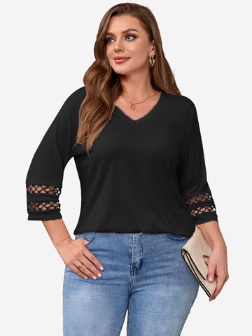 Imily Bela Shirt in Zwart: voorkant