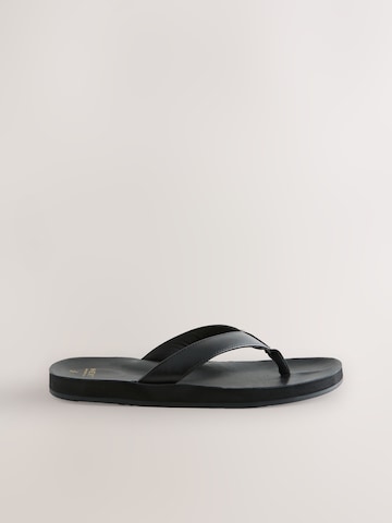 Next T-bar sandals in Black