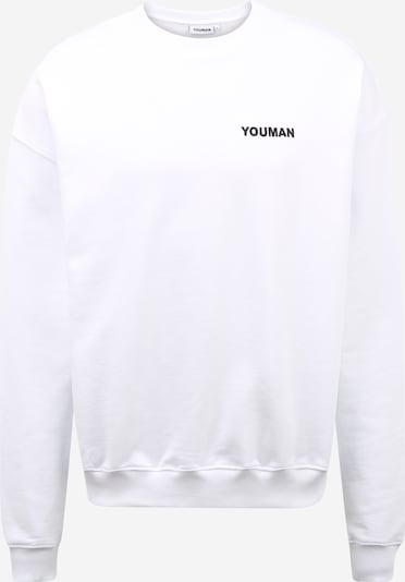 Youman Sweatshirt 'Casper' in White, Item view
