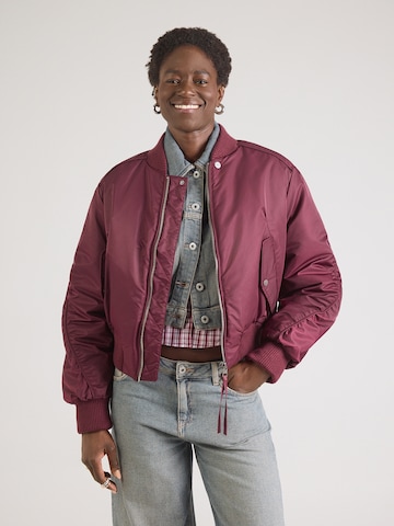 HUGO Преходно яке 'Ferida-2' в лилав: отпред