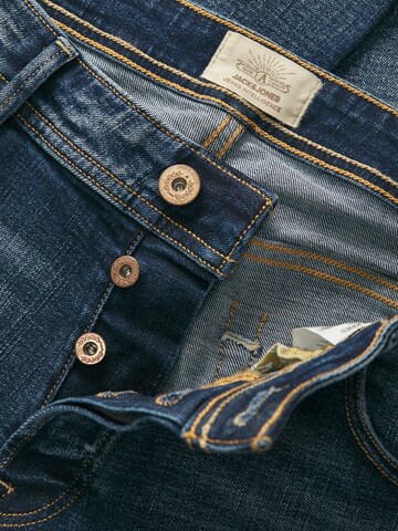 JACK & JONES Slimfit Jeans 'JJIMIKE JJCOLE' in Blauw