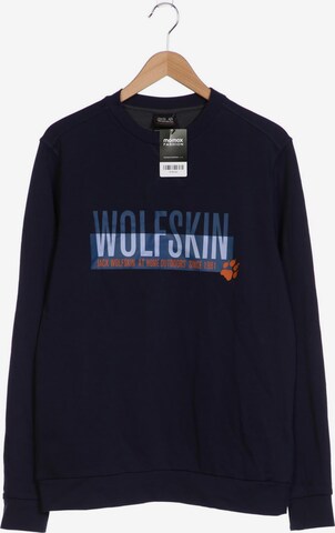 JACK WOLFSKIN Sweater L in Blau: predná strana