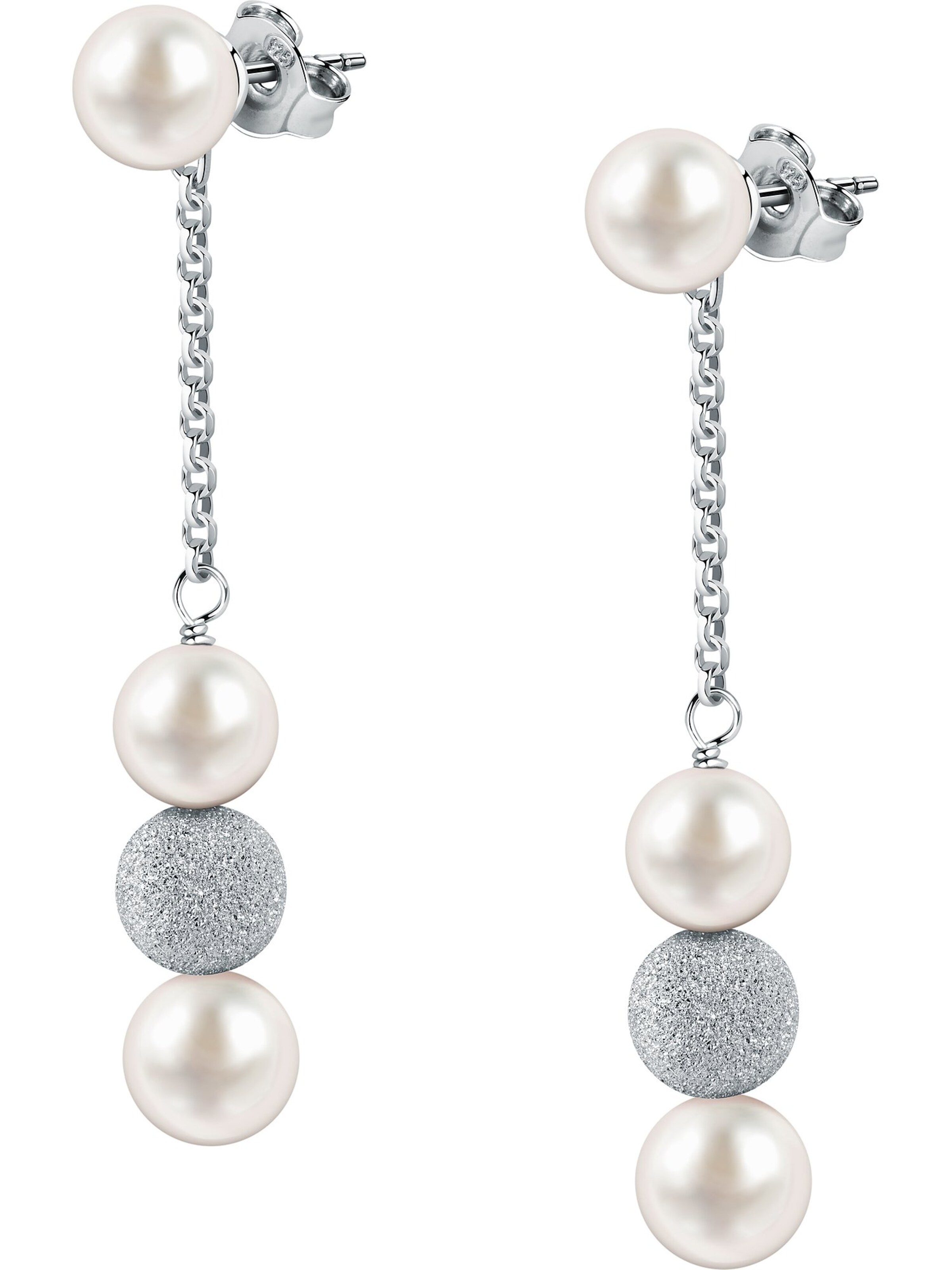 FAVS Ohrringe in Silber: Vorderseite