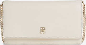 TOMMY HILFIGER Axelremsväska i beige: framsida