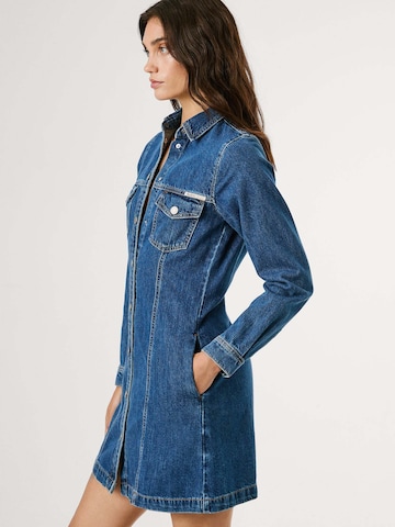 Robe-chemise 'Authentic' Pepe Jeans en bleu