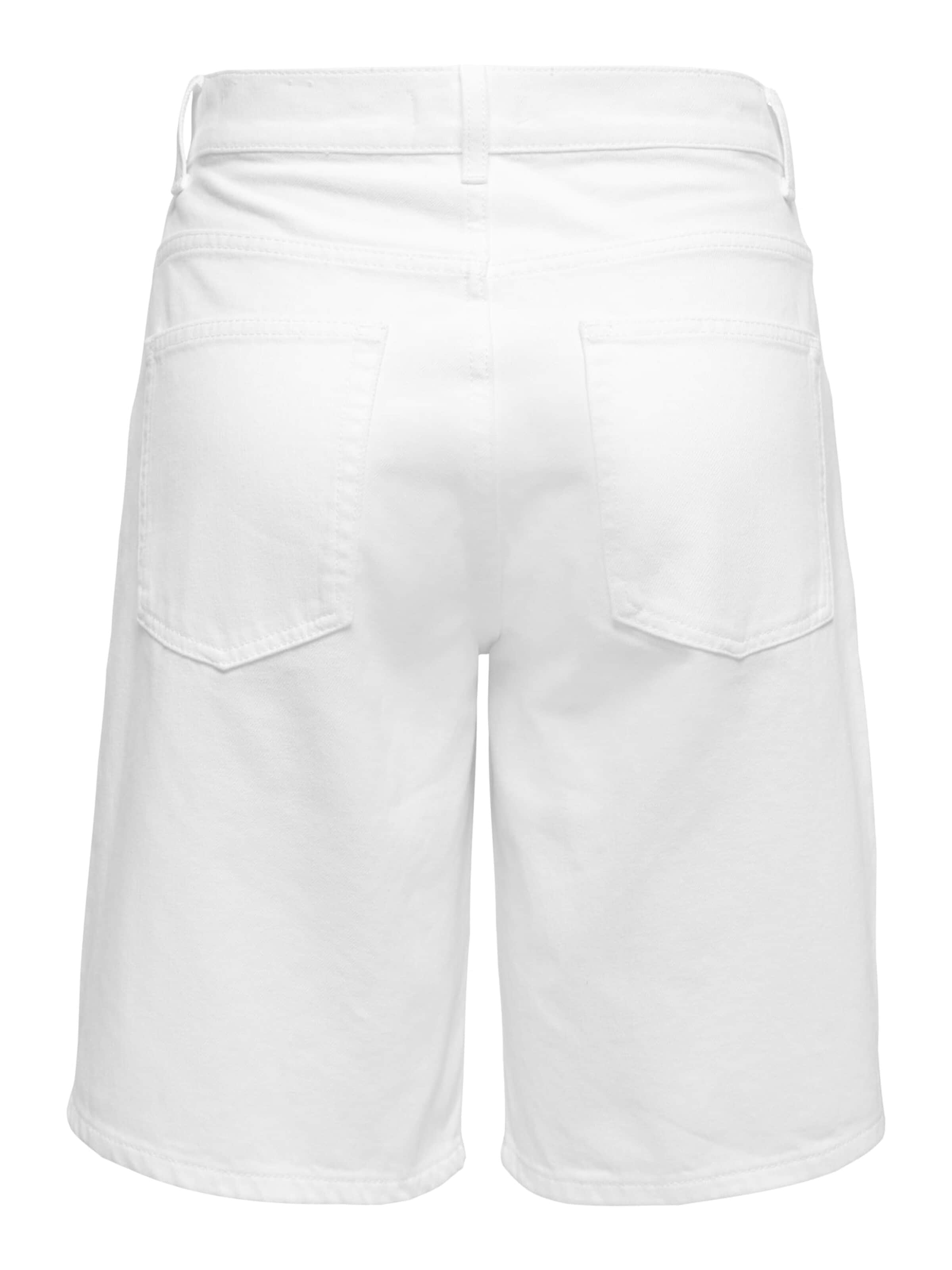 ONLY Baggy Broek in Wit