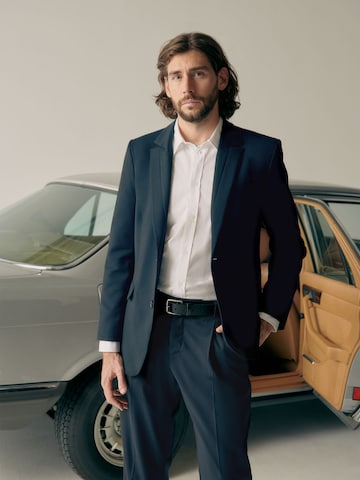 ABOUT YOU x Alvaro Soler Regular Fit Blazer 'Emil' i blå: forside