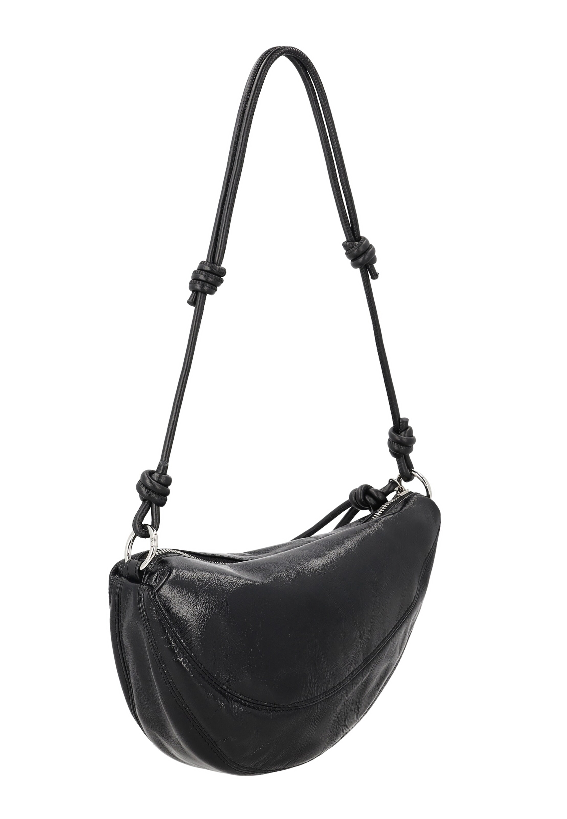 faina - Bolso de hombro en negro