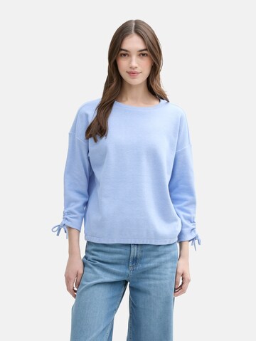 TOM TAILOR DENIM Sweatshirt in Blau: Vorderseite