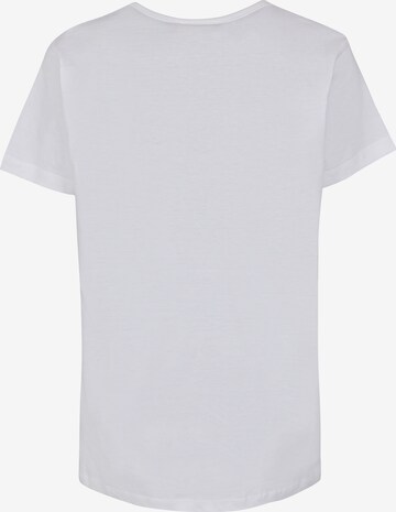 D-XEL - Camiseta 'Mekita' en blanco