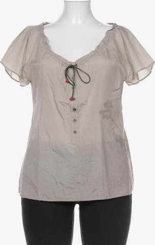 Staff Bluse L in Grau: Vorderseite