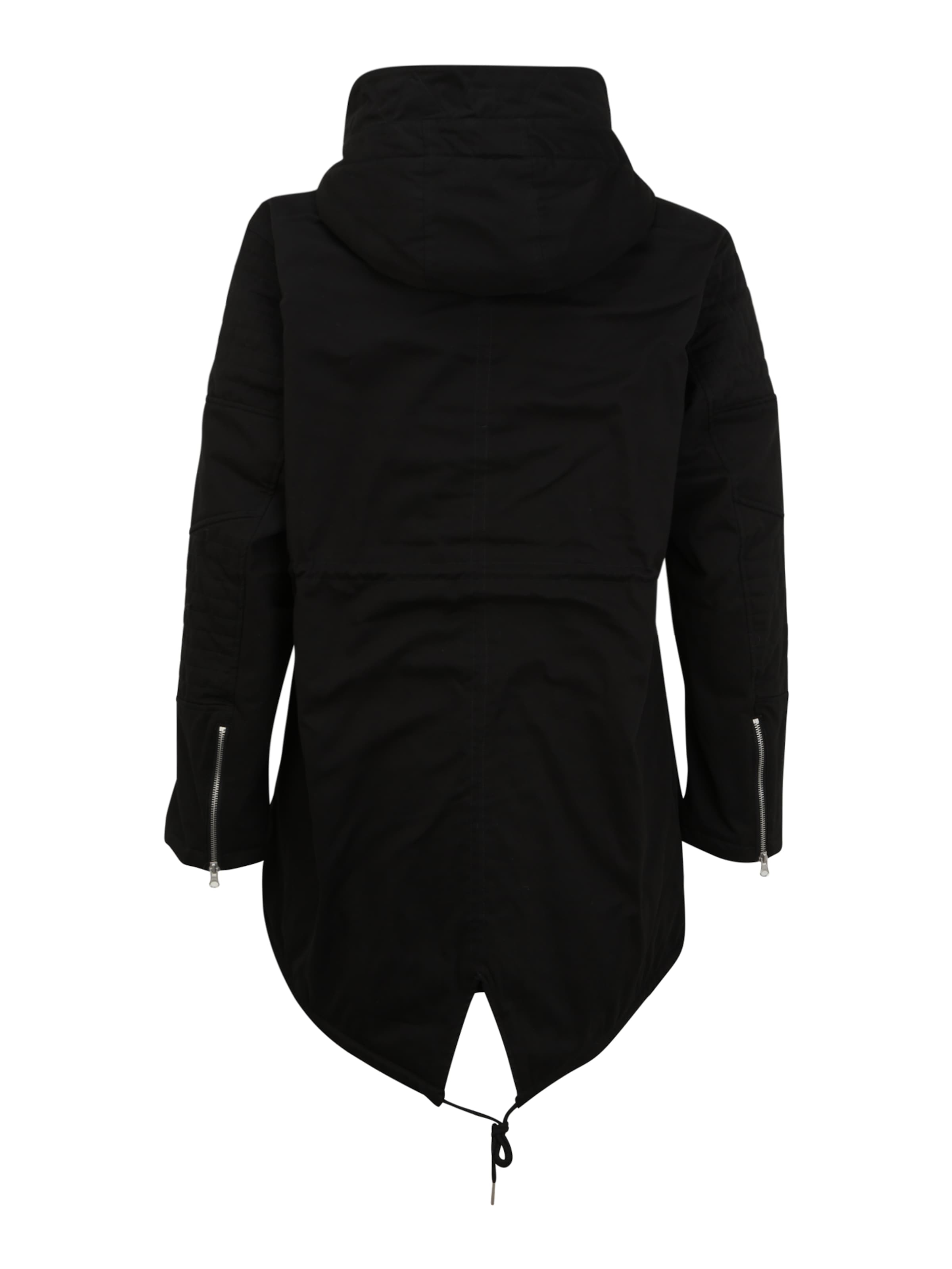 Parka mi-saison Urban Classics en noir