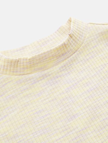 T-Shirt TOM TAILOR en jaune