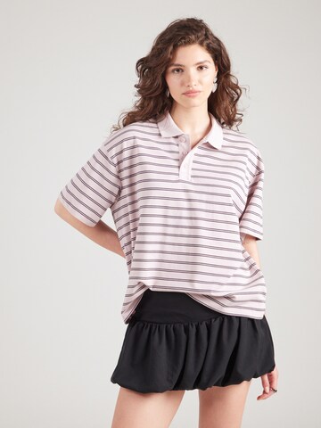 T-shirt Monki en rose : devant