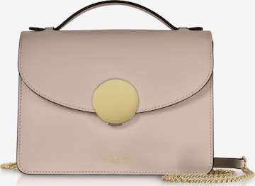 LeParmentier - Bolso de mano 'New Ondina' en beige: frente