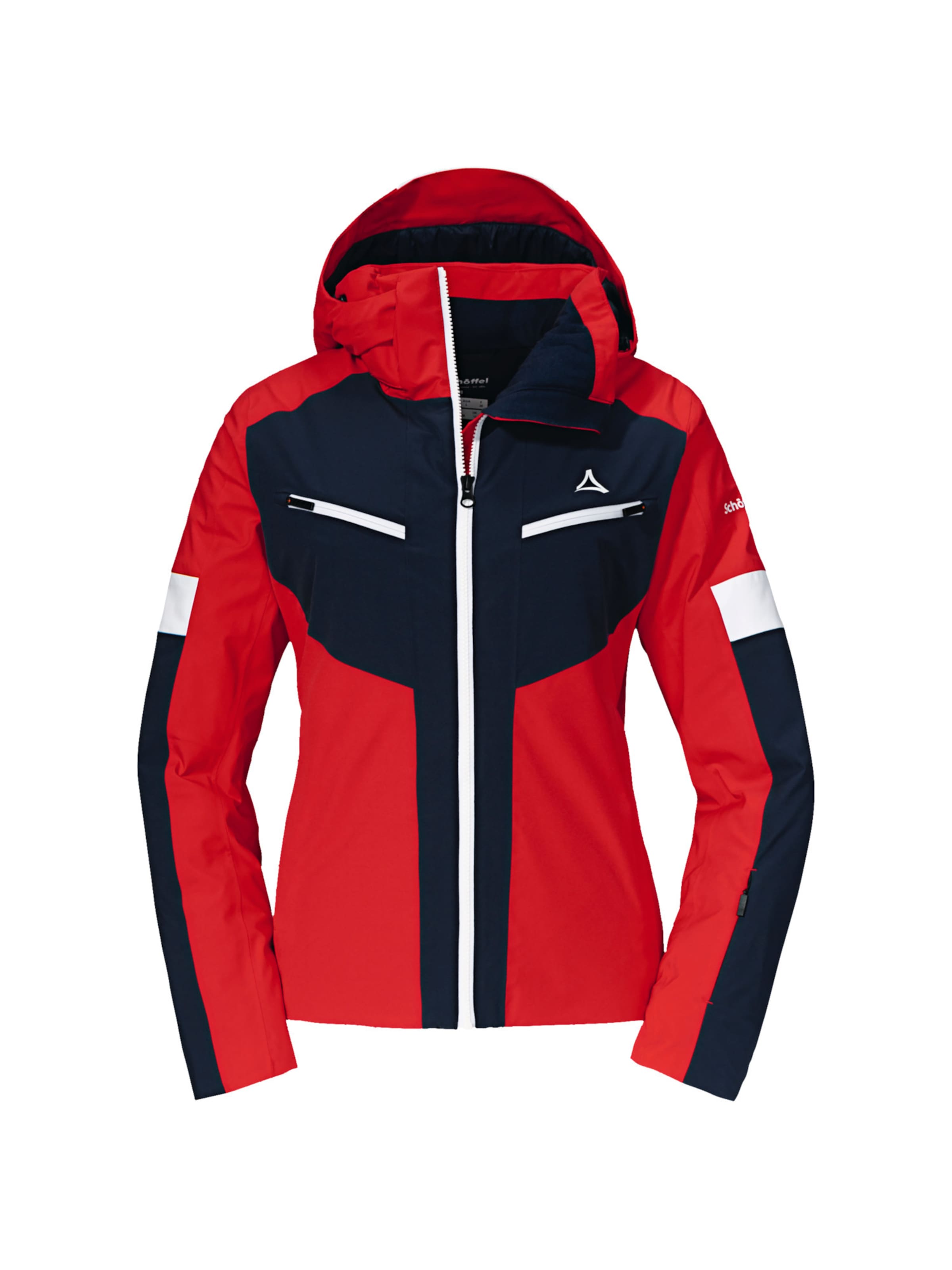 Giacca sportiva 'Pordoi2' di Schöffel in rosso: frontale