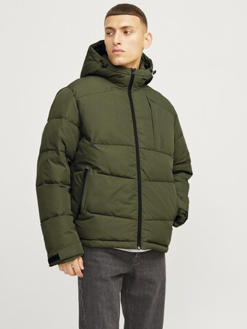 Veste d’hiver aprel en vert : devant