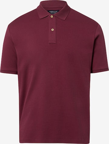 Andrew James Poloshirt in Rot: Vorderseite