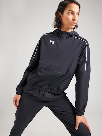 UNDER ARMOUR Μπουφάν άσκησης 'Challenger' σε μαύρο: μπροστά