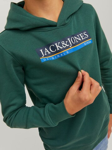 Jack & Jones Junior كنزة رياضية 'Codyy' بلون أخضر