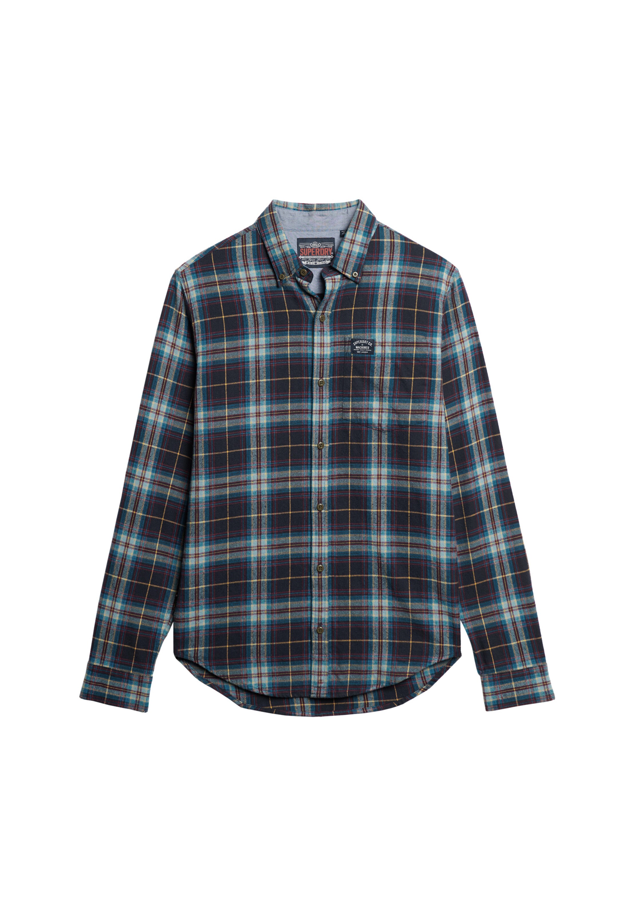 Superdry Overhemd in Blauw: voorkant