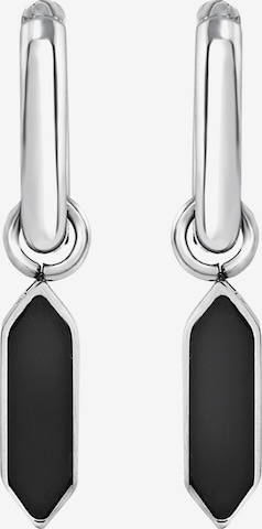 Boucles d'oreilles Breil en argent : devant