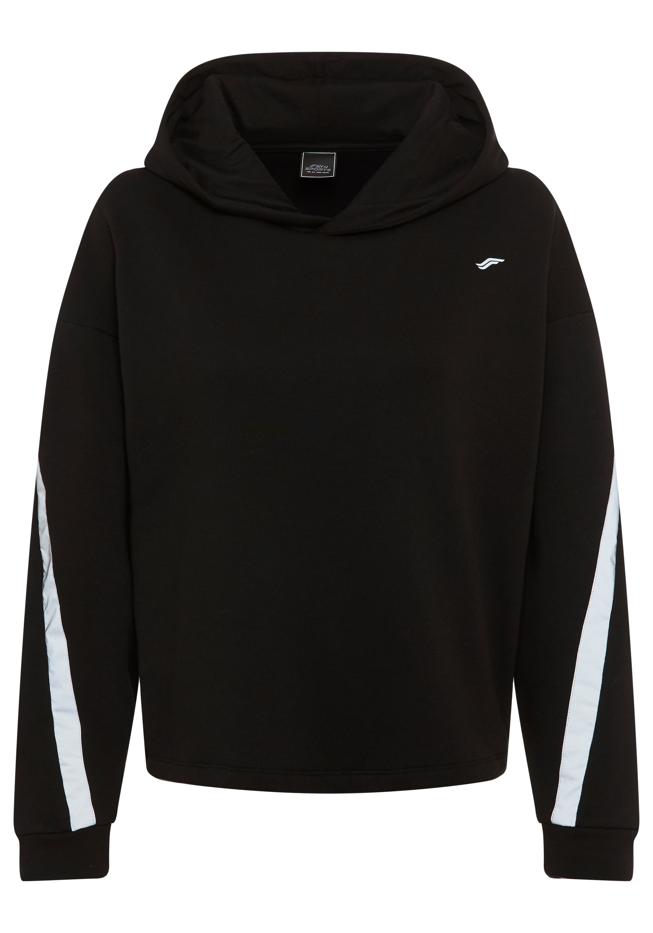 FAYN SPORTS Sweatshirt in Black: front